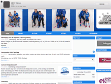 Tablet Screenshot of hockeyclubvlijmen.nl